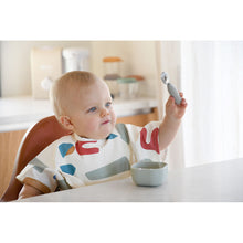Load image into Gallery viewer, Beaba Fork & Spoon Stainless Steel Pre-Cutlery - Velvet Grey