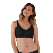 Load image into Gallery viewer, Bravado Designs Body Silk Seamless Nursing Bra - Sustainable - Black S