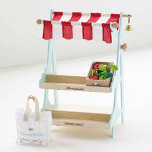 Load image into Gallery viewer, Le Toy Van Wooden Market Stall & Fruit Play Food Crate
