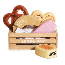 Load image into Gallery viewer, Le Toy Van Wooden Market Crate - Bakery & Patisserie