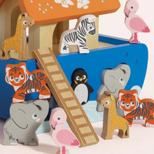 Load image into Gallery viewer, Le Toy Van Noah's Ark & Animals Shape Sorter