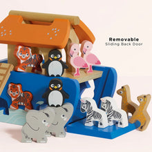Load image into Gallery viewer, Le Toy Van Noah's Ark & Animals Shape Sorter