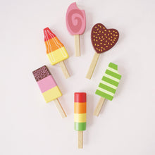 Load image into Gallery viewer, Le Toy Van Wooden Ice Lollies Popsicles