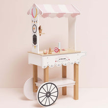 Load image into Gallery viewer, Le Toy Van Ice Cream Trolley Market Stall