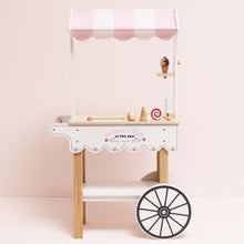 Load image into Gallery viewer, Le Toy Van Ice Cream Trolley Market Stall