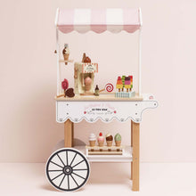 Load image into Gallery viewer, Le Toy Van Ice Cream Trolley Market Stall