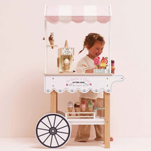 Load image into Gallery viewer, Le Toy Van Ice Cream Trolley Market Stall
