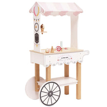 Load image into Gallery viewer, Le Toy Van Ice Cream Trolley Market Stall