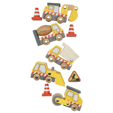 Load image into Gallery viewer, Le Toy Van Wooden Construction Vehicles