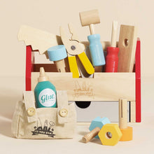 Load image into Gallery viewer, Le Toy Van Wooden Tool Box & Tools
