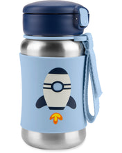 Load image into Gallery viewer, Skip Hop Spark Style Stainless Steel Straw Bottle - Rocket