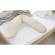 Load image into Gallery viewer, Theraline The Original Maternity & Nursing Pillow Cover - Sand Beige Muslin