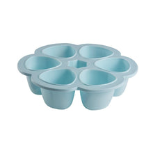 Load image into Gallery viewer, Beaba Multiportions Silicone Freezer Tray 6 x 150ml - Blue