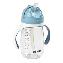 Load image into Gallery viewer, Beaba Straw Cup 300ml - Windy Blue