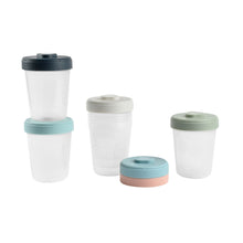 Load image into Gallery viewer, Beaba Clip Portions Food Storage Toddler Set - Eucalyptus