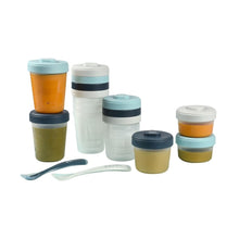 Load image into Gallery viewer, Beaba Clip Portions Meal & Food Storage Expert Pack - Storm