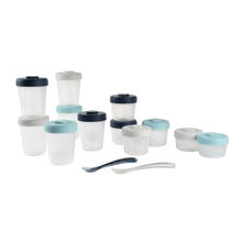 Load image into Gallery viewer, Beaba Clip Portions Meal & Food Storage Expert Pack - Storm