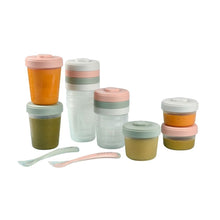 Load image into Gallery viewer, Beaba Clip Portions Meal & Food Storage Expert Pack - Eucalyptus