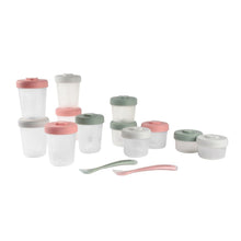 Load image into Gallery viewer, Beaba Clip Portions Meal & Food Storage Expert Pack - Eucalyptus