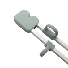 Load image into Gallery viewer, Beaba 3 in 1 Learning Chopsticks - Green Blue