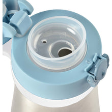 Load image into Gallery viewer, Beaba Stainless Steel Spout Bottle 350ml - Blue