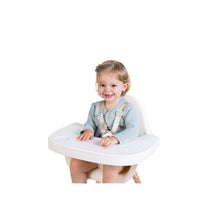Load image into Gallery viewer, Childhome Evolu Feeding Tray + Silicone Placemat - White