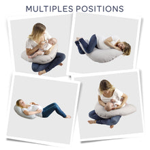 Load image into Gallery viewer, Red Castle Big Flopsy Maternity & Nursing Pillow - Print Jersey Lorena