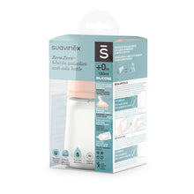 Load image into Gallery viewer, Suavinex Zero Zero Anti Colic Bottle 180ml - Slow Flow 0M+