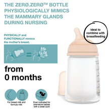 Load image into Gallery viewer, Suavinex Zero Zero Baby Bottle Follow on Set 3M+