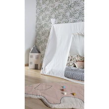 Load image into Gallery viewer, Childhome Toy Box House - Polyester - Grey Off White