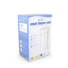 Load image into Gallery viewer, Nappy Pail - White