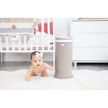 Load image into Gallery viewer, Ubbi Nappy Pail - Taupe