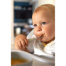Load image into Gallery viewer, Beaba Fork &amp; Spoon Stainless Steel Pre-Cutlery - Velvet Grey
