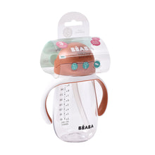 Load image into Gallery viewer, Beaba Straw Cup 300ml - Terracotta
