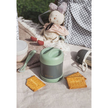 Load image into Gallery viewer, Beaba Stainless Steel Food Container 300ml - Mineral Grey/Sage Green
