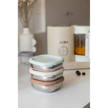 Load image into Gallery viewer, Beaba Stainless Steel Meal Boxes Set - Natural
