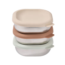 Load image into Gallery viewer, Beaba Stainless Steel Meal Boxes Set - Natural
