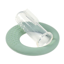 Load image into Gallery viewer, Beaba Baby 9 Piece Grooming Set with Toiletry Pouch - Sage Green
