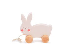 Load image into Gallery viewer, Bubble Wooden Pull Along - Rabbit
