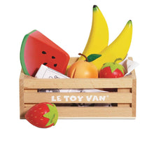 Load image into Gallery viewer, Le Toy Van Wooden Market Crate - Smoothie Fruit
