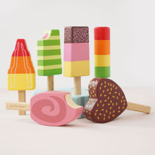 Load image into Gallery viewer, Le Toy Van Wooden Ice Lollies Popsicles
