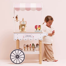 Load image into Gallery viewer, Le Toy Van Ice Cream Trolley Market Stall
