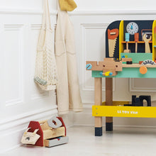 Load image into Gallery viewer, Le Toy Van Wooden Tool Box &amp; Tools

