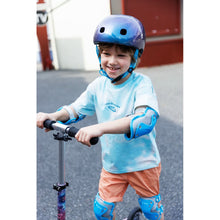 Load image into Gallery viewer, Micro Helmet - Neochrome Blue M
