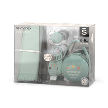 Load image into Gallery viewer, Suavinex Bonhomia Owl Baby Gift Set - Green
