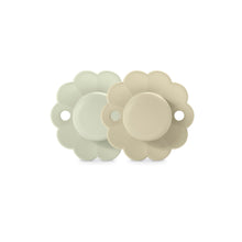 Load image into Gallery viewer, Suavinex Wonder Soother 0-6 Months 2 Pack - Aqua/Whitecap Grey
