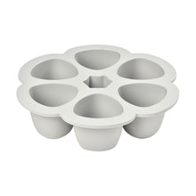 Load image into Gallery viewer, Beaba Multiportions Silicone Freezer Tray 6 x 150ml - Grey
