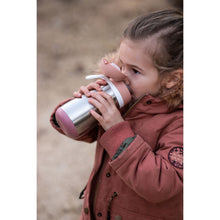 Load image into Gallery viewer, Beaba Stainless Steel Spout Bottle 350ml - Pink
