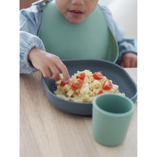 Load image into Gallery viewer, Beaba Silicone Bib - Sage Green
