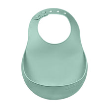Load image into Gallery viewer, Beaba Silicone Bib - Sage Green
